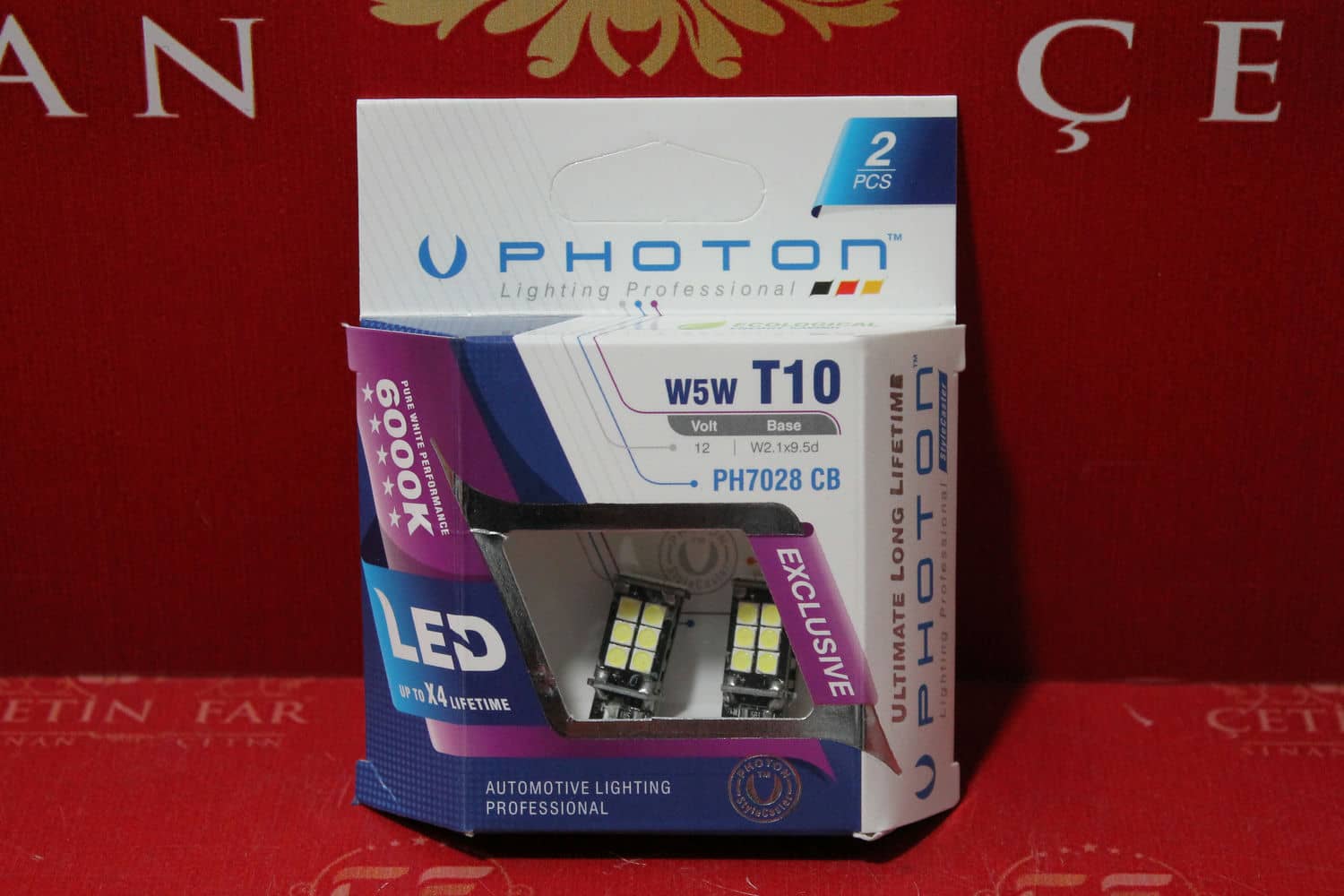 Photon T10 PHOTON T10 LED DİPSİZ PARK AMPUL&Uuml; 6000K
